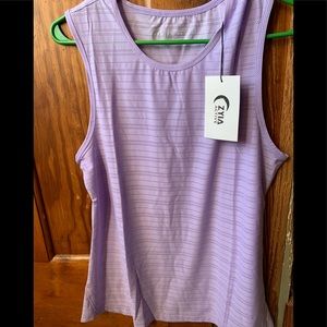 NWT Zyia Lavender Luxe Muscle Tank Medium